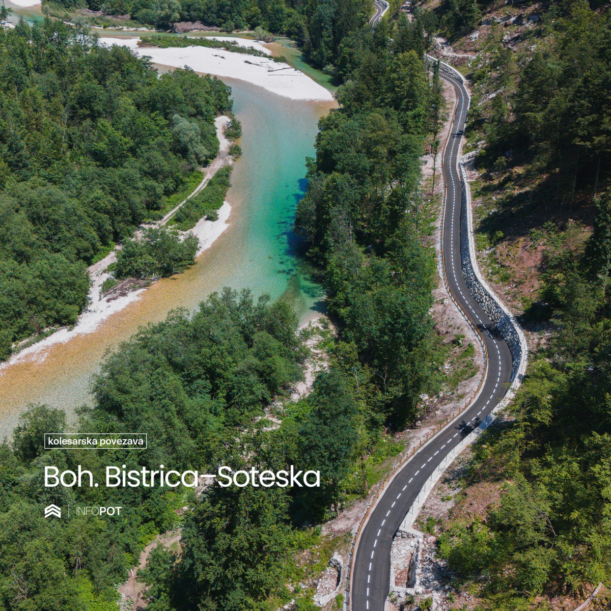 Koelsarska pot Bled - Bohinj; vir fotografije: InfoPot Facebook stran